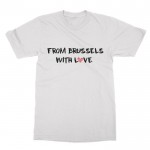 T-shirt Homme From Brussels With Love